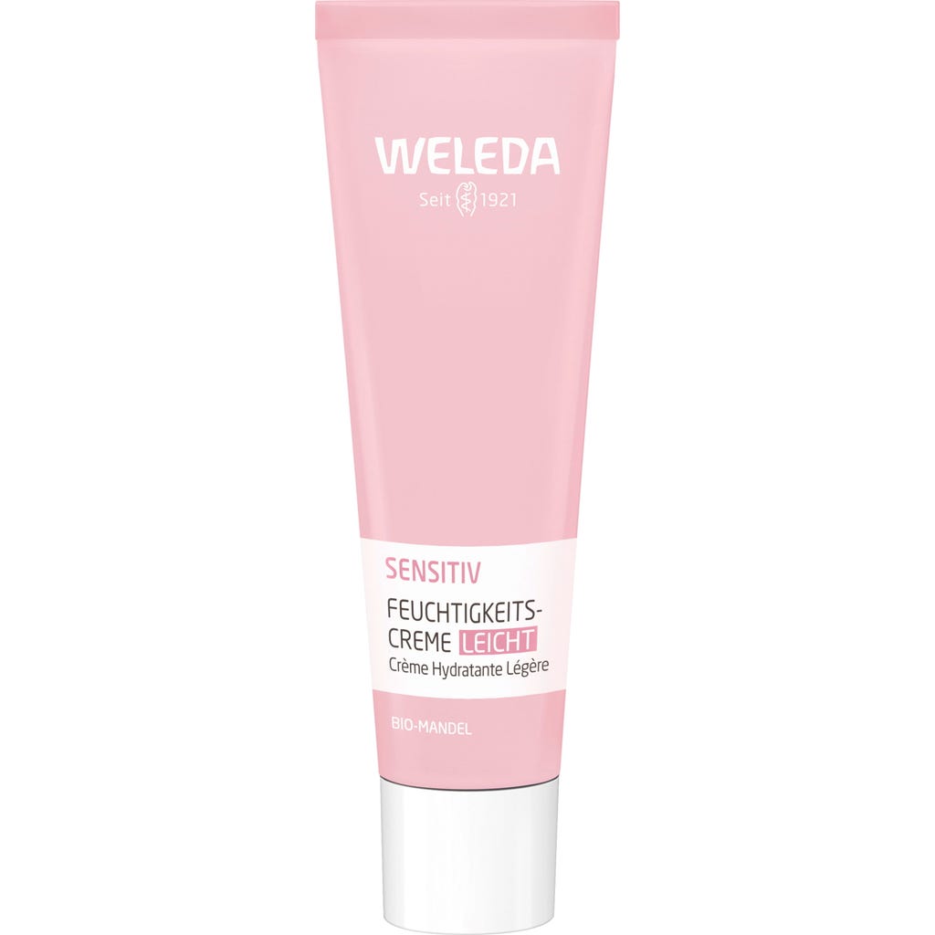 Weleda Almond Sensitive Light Moisturising Cream, 30 ml - Ecco