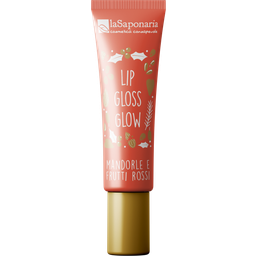 La Saponaria Lip Gloss Glow Mandel & Röda Frukter - 12 ml