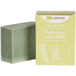 La Saponaria Sapone Mediterraneo con Aloe - 100 g