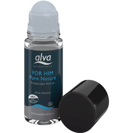 Alva FOR HIM Natural Crystal Roll-on - 50 ml