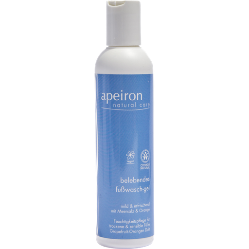 Apeiron Gel Nettoyant & Tonifiant pour les Pieds - 200 ml