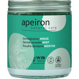 Apeiron Auromère Dentalpulver Minze - 200 g Nachfüllglas