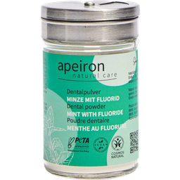 Apeiron Auromère Dental Powder - Mint + Fluoride - 40 г