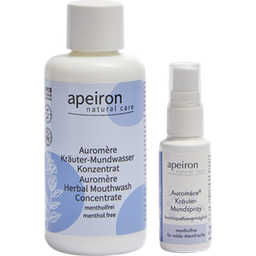 Auromère Kruiden Geconcentreerde Mondwater + Auromère Kruiden Homoeopathische Mondspray - 1 Set