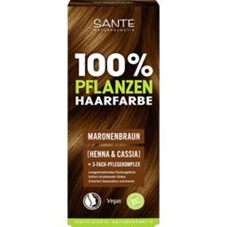 SANTE Pflanzen-Haarfarbe Maronenbraun - 100 g