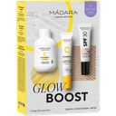 MÁDARA Organic Skincare GLOW BOOST 3-Step Skincare Set - 1 Set