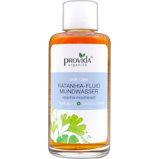 provida organics Ratanhiafluid Mundwasser - 100 ml