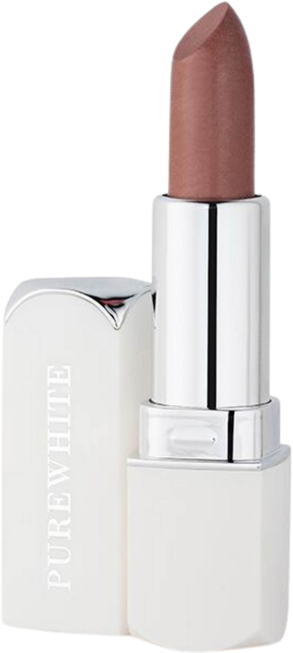 Pure White Cosmetics Purely Inviting Satin Cream Lipstick - Coffee Cream