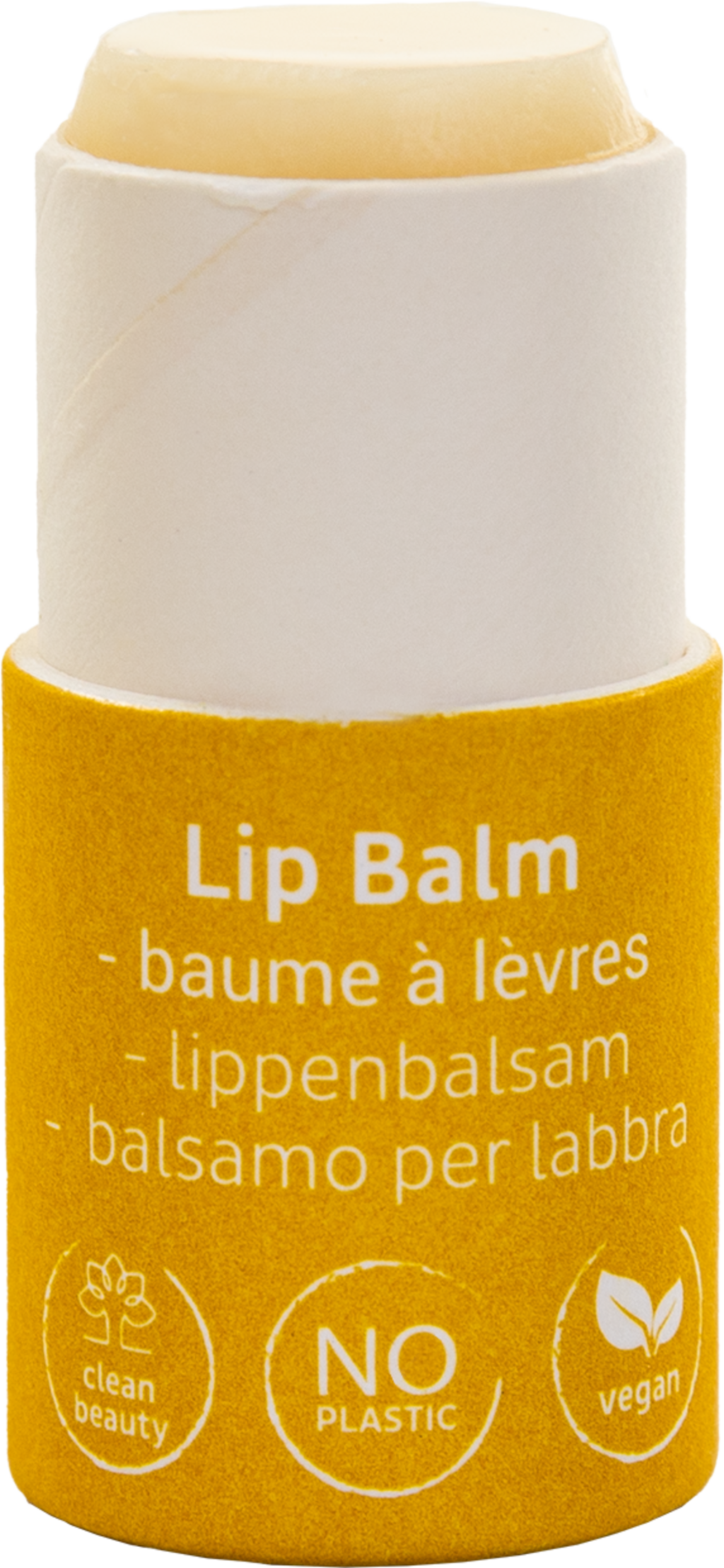 BEAUTY MADE EASY Paper Tube Lip Balm Summertime - Lemonade