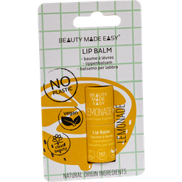 BEAUTY MADE EASY Paper Tube Lip Balm Summertime - Lemonade