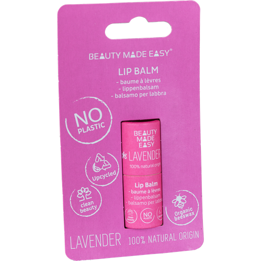 BEAUTY MADE EASY Paper Tube Lip Balm - Lavender