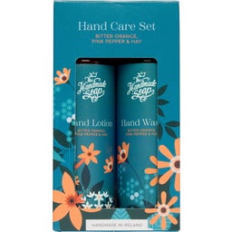 The Handmade Soap Company Hand Wash & Hand Lotion Hand Care Set  - Bitter Orange & Pink Pepper