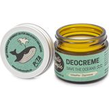 "Save the Oceans" Deodorant Cream - Lime & Cypress