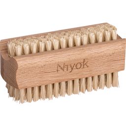 Niyok Double-Sided Nail Cleaning Brush  - 1 Pc