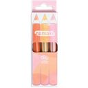 namaki Set med 3 Glitter Skin Colour Pencils - Sunshine