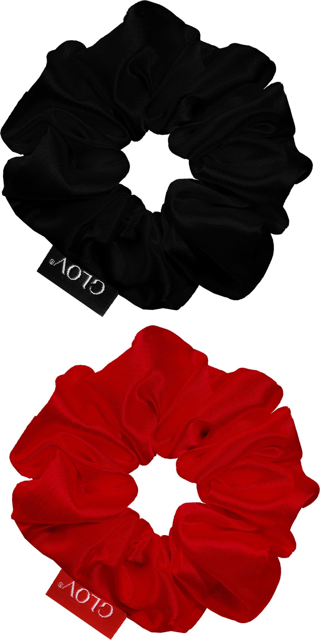 GLOV Scrunchies 2 Pack S - Red/Black
