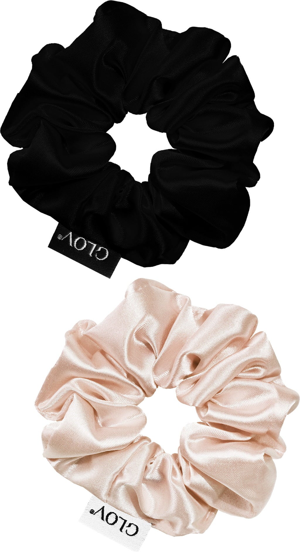 GLOV Scrunchies 2 Pack S - Champagne/Black