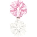 GLOV Scrunchies 2 Pack S - White/Pink
