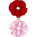 GLOV Scrunchies 2 Pack L - Red/Pink