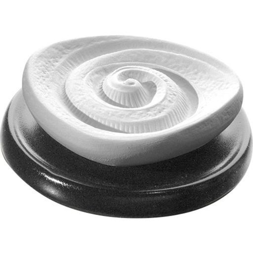 Aroma Stone "Energy Spiral", black ceramic plate - 1 set