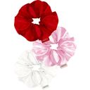 GLOV Scrunchies 3 Pack L - Pink/Red/White