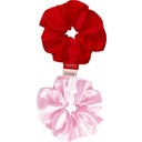 GLOV Scrunchies 2 Pack M - Red/Pink