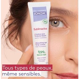 Eau Thermale JONZAC Sublimactive Eye & Lips Contour Cream - 15 ml