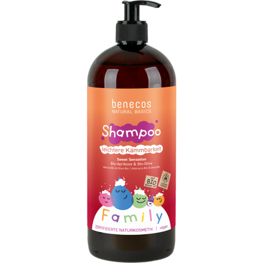 Benecos Family Size Sweet Sensation Shampoo - 950 ml