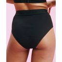 High-Waist Cotton Basic Black Ultra Strong menstruační spodní prádlo - 32