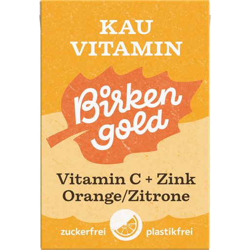Birkengold Gomme da Masticare - Vitamina C + Zinco - 28 g