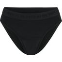 Period Underwear - Slip Cotton Basic Black Extra Strong - 38