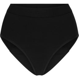 Menstrualne hlačke - Hipster Cotton Basic Black Extra Strong - 42