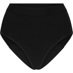 Braguitas Menstruales - Hipster Cotton Basic Black Ultra Strong - 32