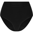 Period Underwear - High-Waist Cotton Basic Black Extra Strong - 42