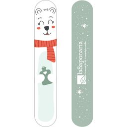 La Saponaria 2-in-1 Nail File - Special Edition  - Polar Bear