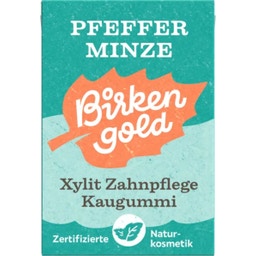 Birkengold Natur Kaugummi - Pfefferminze