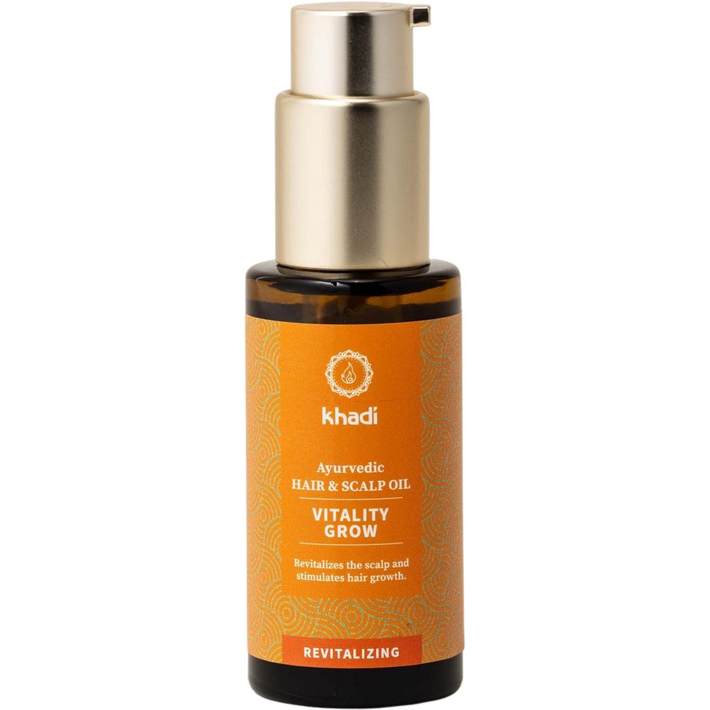 Khadi® Vitality Grow Hair Oil, 50 ml - Ecco Verde Online Shop