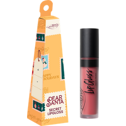 puroBIO cosmetics Dear Santa Secret Lip Gloss - 04 Pink Grapefruit