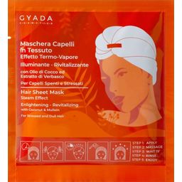 Gyada Cosmetics Masque Capillaire Revitalisant en Tissu - 60 ml