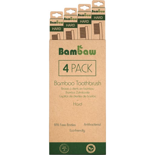 Bambaw Bambus Zahnbrste Hart - Ecco Verde Onlineshop