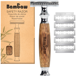 Bambaw Rasoir de Sûreté en Bambou - 1 pcs