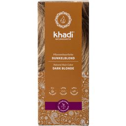 Khadi® Rastlinska barva za lase temna blond - 100 g