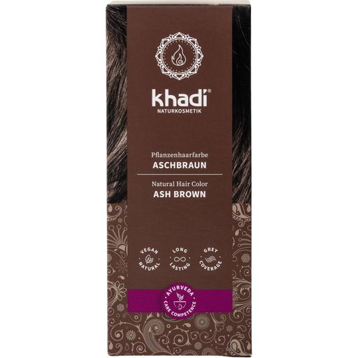 Khadi® Växthårfärg Askbrun - 100 g