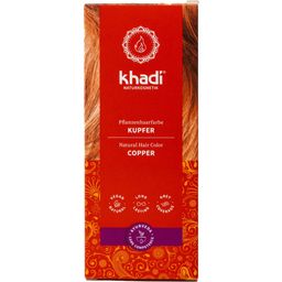 Khadi® Pflanzenhaarfarbe Kupfer - 100 g