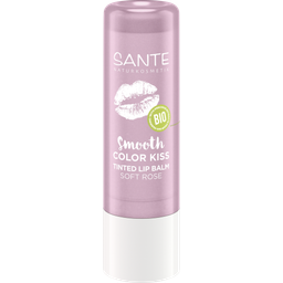 SANTE Naturkosmetik Smooth Color Kiss Tinted Lip Balm - Soft Rose