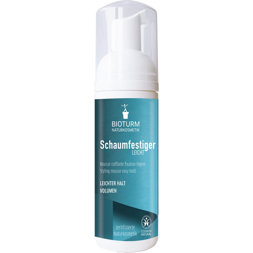 Bioturm Hair Mousse, light hold, 150 ml - Ecco Verde Online Shop