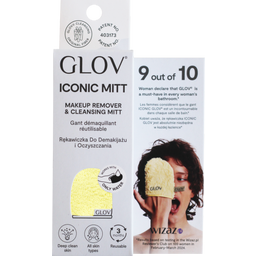 Iconic Mitt - Make up Remover and Cleansing Mitt - Baby Banana