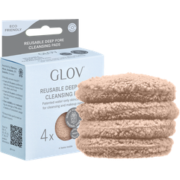 GLOV Reusable Deep Pore Cleansing Pads - 4 Pcs