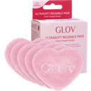 GLOV Heart Shaped Ultrasoft Reusable Pads - 5 pièces