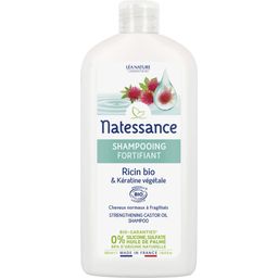 Natessance Stärkendes Shampoo Rizinus & Keratin - 500 ml